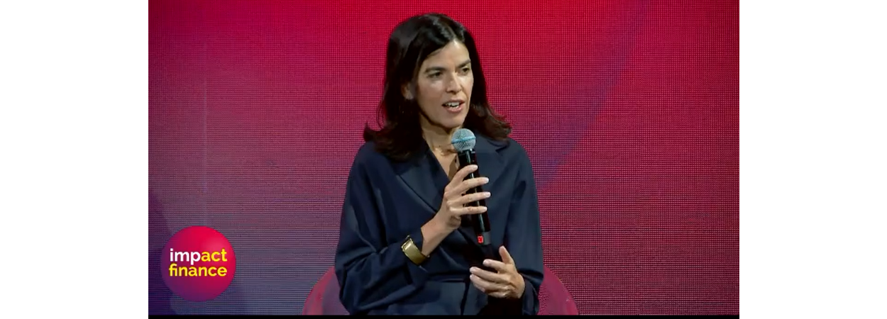 imagem de Margarida Matos Rosa em conferência ImpactCEE, em Poznan, Polónia