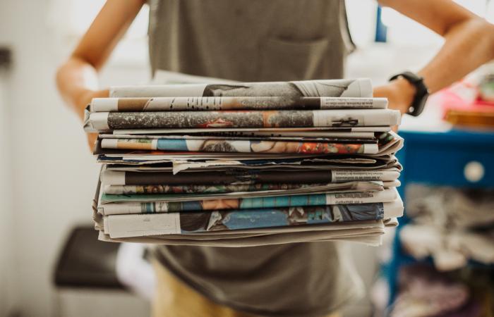 distribuição de jornais