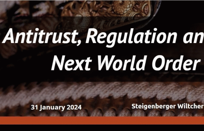 Antitrust, Regulation and the Next World Order