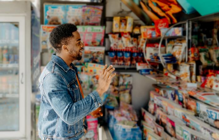 banca de venda de jornais e revistas