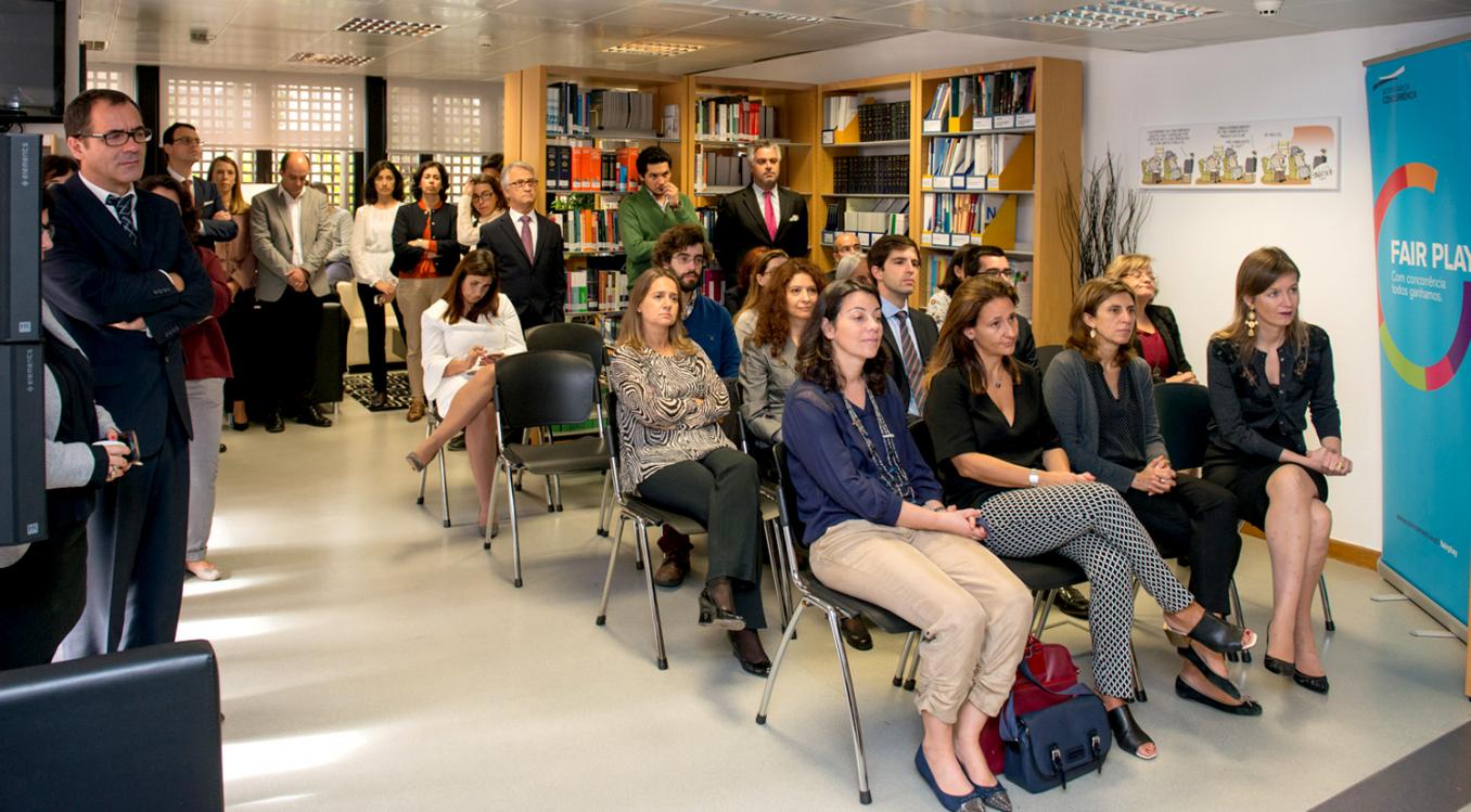 Inauguração da Biblioteca de Concorrência Abel Mateus