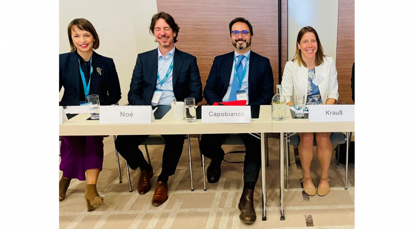 Maria João Melícias at the ICN Conference in Berlin