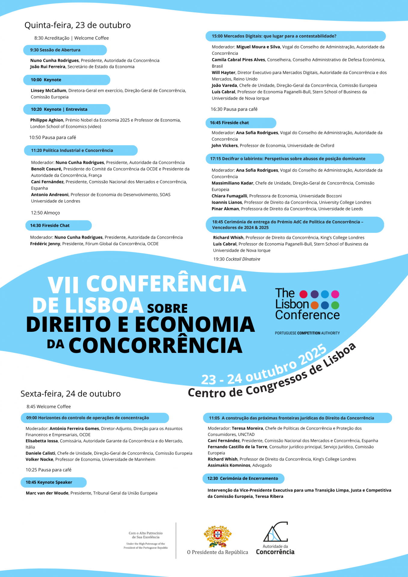 VII Conferência de Lisboa sobre Direito e Economia da Concorrência