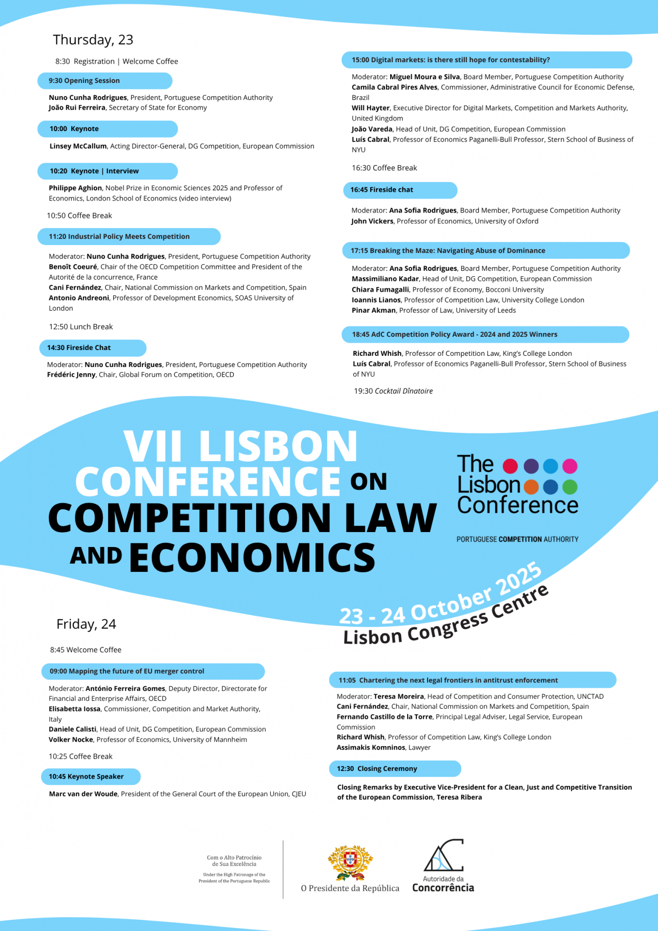 VII Lisbon Conference on Competition Law and Economics